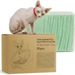 KOTOMODA Absorbent Pads for Cat Litter Boxes, 43 29 cm, 25 pcs.
