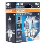 Osram Halogen Bulb H4 12V 100/90W P43t Cool Blue Boost 5000K / 2pcs