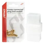 Amio Connector plug and socket set -03514