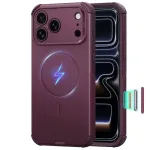ESR CYBER TOUGH MAGSAFE IPHONE 17 PRO / 18 PRO DEEP BURGUNDY