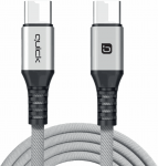 Quick QB-132 Braided 60W USB-C / USB-C 1.5m Gray