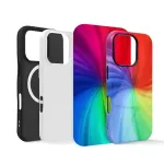 OEM Case double layer for sublimation compatible with MagSafe for IPHONE 17 Pro Max / 18 Pro Max