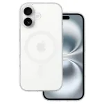 Fusion Accessories Acrylic phone case with MagSafe support for iPhone 17, transparent