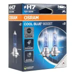 Osram Halogen Bulb H7 12V 80W PX26d Cool Blue Boost 5500K /2pcs NEW MODEL