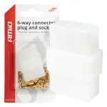 Amio Connector plug and socket set -03515