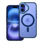OEM Color Edge Mag phone case with MagSafe support for iPhone 16 blue