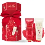 Grace Cole Shower Set ( Fk AND Brusinka ) - Body care gift set with sponge ( 3 pcs )