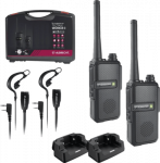 Albrecht Tectalk Worker 3 PMR446 2 case set