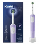 Oral-B Vitality Pro Adult Rotating Vibrating Toothbrush, Lilac Mist