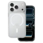 Fusion Accessories Acrylic phone case with MagSafe support for iPhone 17 Pro Max, transparent