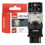 Amio LED bulb LumiTec 3156 P27W 12V FULL CANBUS white 1 pc -04690