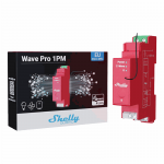Shelly Qubino Pro 1PM DIN rail Relay, 1-channel