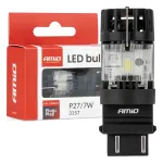 Amio LED bulb LumiTec 3157 P27/7W 12V FULL CANBUS white 1 pc -04691