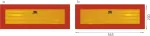 Elit Rear reflecting marker boards TW-P2/RR 101-01W-71 (2 pcs)