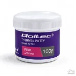 Qoltec High Conductivity Thermal Putty | 4 W/m-K | 100g | Pink