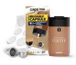 Caps Me CAPSME Minimalist Pack (without coffee), Nespresso
