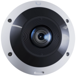 Ubiquiti UVC-G6-Pro-360-W all-weather, vandal-resistant 12MP PoE camera with panoramic 360 coverage, digital pan-tilt-zoom functionality, and smart IR functionality