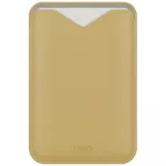 uniq Magnetic wallet Lyden Evo, stand phone, yellow