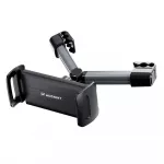 Wozinsky WUU-CHZ19 universal headrest car holder for phone and tablet - black