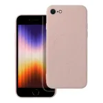 OEM SILICONE MAG COVER case compatible with MagSafe for IPHONE 7 / 8 / SE 2020 / SE 2022 pink