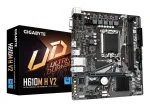GIGABYTE H610M H V2 Motherboard - Supports Intel Core 14th Gen CPUs, 4+1+1 Hybrid Digital VRM, up to 5600MHz DDR5, 1x PCIe 3.0 M.2, GbE LAN, USB 3.2 Gen 1