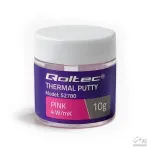 Qoltec High Conductivity Thermal Putty | 4 W/m-K | 10g | Pink