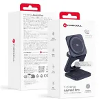 FORCELL AluFold Pro 25W 3in1 Qi 2.2 Ultra-Fast Wireless Desk Charger for iPhone and Samsung compatible with MagSafe, Apple Watch, Samsung Watch blue