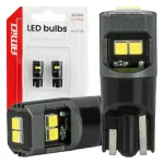 Amio LED bulbs CANBUS T10 2020 6SMD White 12/24V -05010