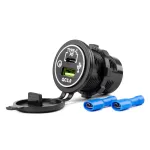 Amio Waterproof phone charger USB+USB-C 12/24V MOD-08