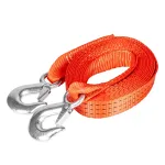 Amio Tow rope 35 mm 5.0m with hooks 3000 kg H+H -02011
