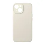 Forcell F-Protect Rubber Premium phone case with MagSafe support for iPhone 15 white
