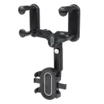 Amio HOLD-20 car phone holder for steering wheel or mirror with 60-95 mm clamp