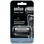 BRAUN 64b Silver pro strojek Series 6 - Replacement heads