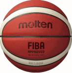 Molten B6G5000 FIBA premium leather, size 6