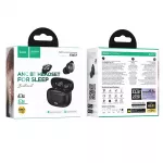Wireless earphones for sleep ANC Hoco EQ37 midnight black