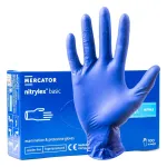 Mercator Nitrile protective gloves Nitrylex Basic size M 100 pcs