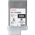 Canon Ink Black Matt ( PFI-102MBK ) PFI-102MBK, Pigment-based