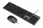 iBOX Keyboard and mouse set IKMS606 black