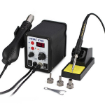 CoreParts Hot Air Gun with Soldering  Iron Soldering iron Set and