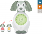 Zazu Davy Sleep Alarm Clock, Dog, Green (ZA-DAVY-02)