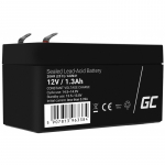 GREEN CELL Battery AGM VRLA 12V 1.3Ah