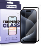 FoneKit - tempered glass, iPhone 15 Pro Max (IP 15 PRO MAX CLEAR)