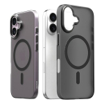 Araree Aero Frame iPhone 16 6.1" transparent/clear black AR20-02119A case