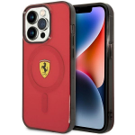 FERRARI FEHMP14LURKR iPhone 14 Pro 6,1" czerwony/red hardcase Translucent Magsafe