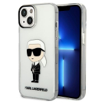 Karl Lagerfeld KLHCP14MHNIKTCT iPhone 14 Plus / 15 Plus 6,7" transparent hardcase Ikonik