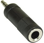 Intos 3.5mm male to 6.3mm female audio adapter (AD-2)