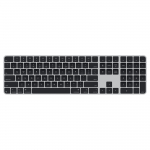 APPLE Magic Keyboard with Touch ID and numeric keypad - wireless keyboard, US/ENG (American English), black keys (MXK83) (MXK83LB/A)