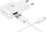 SAMSUNG EP-TA20EWEUGWW Adaptive USB Plug 2A Fast Charger 15W for Galaxy S6 Note 4 N910, White (EU Blister)