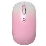 Aula AM207 2.4G Wireless Mouse with 4 Keys (800-1900 dpi), Pink