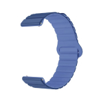 Riff 20mm Universal Blue Magnetic Silicone Loop Strap (Suitable for Samsung, Garmin, etc.)